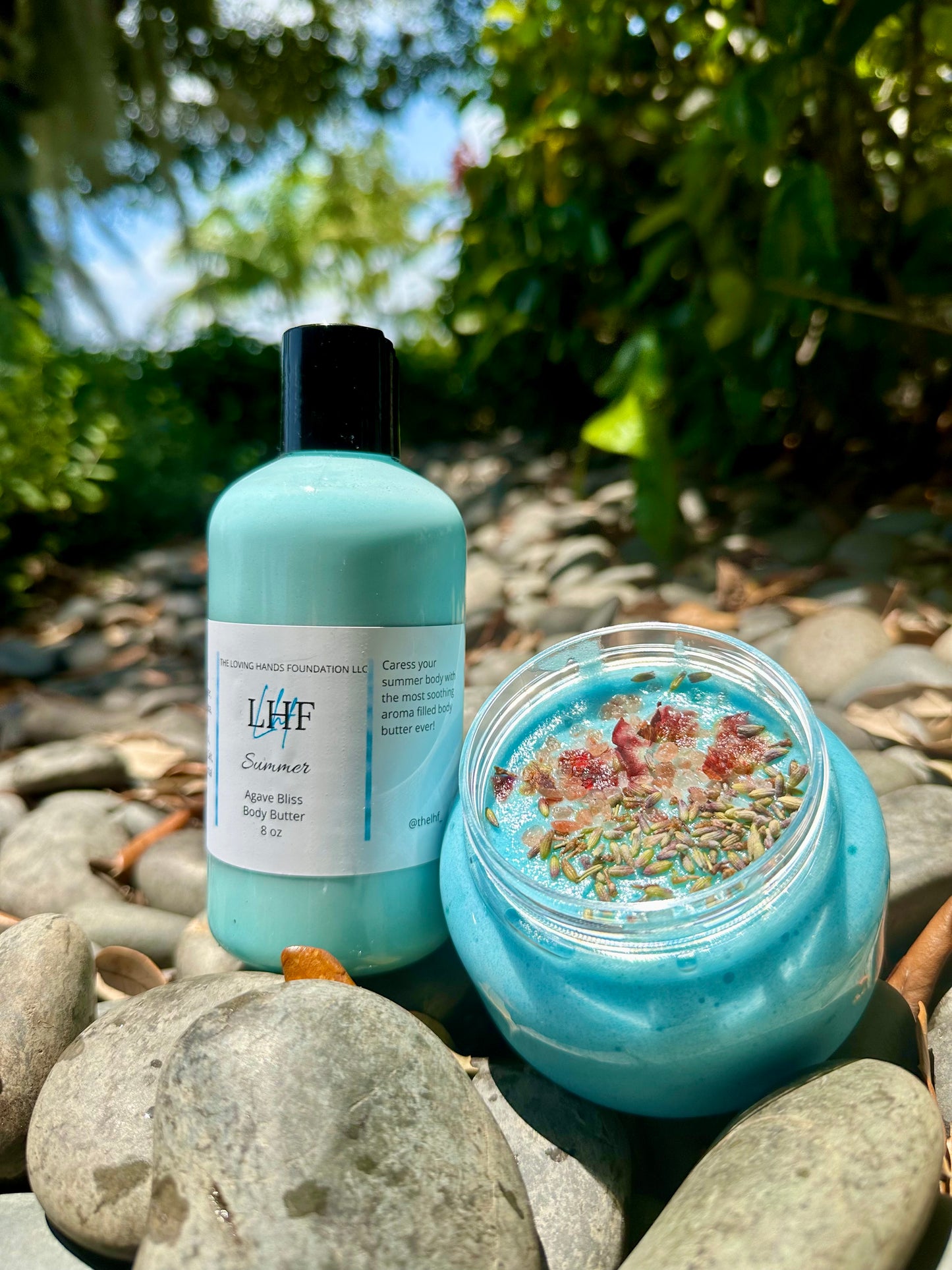 Summer Agave Bliss Foaming Body Scrub.