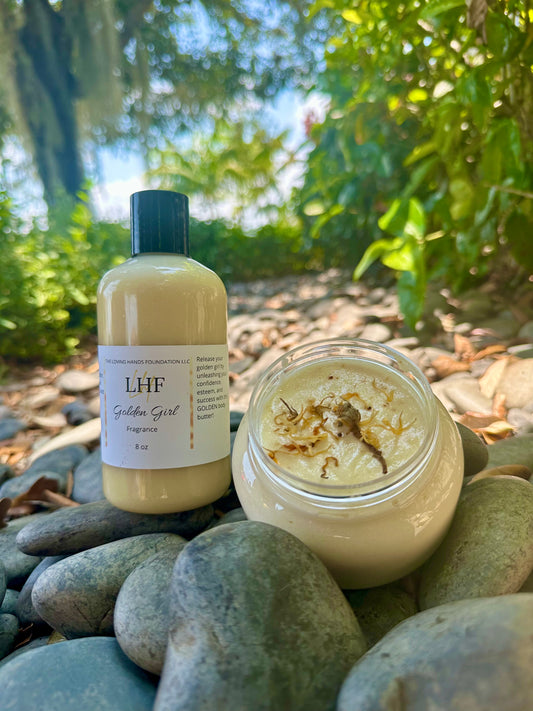 Golden Girl Foaming Body Scrub