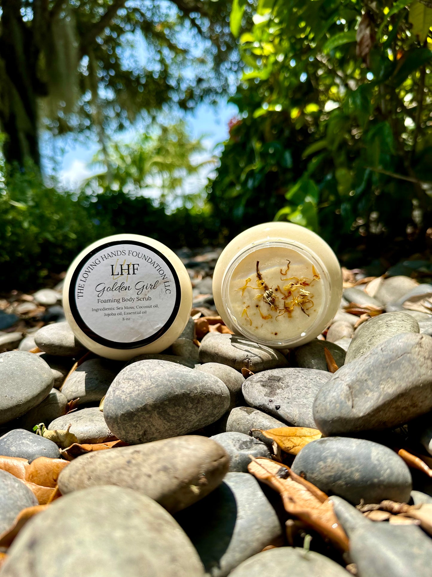 Golden Girl Foaming Body Scrub