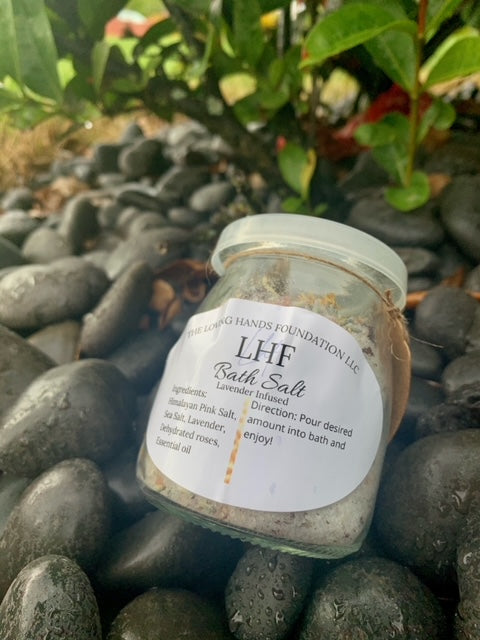 Lavender Infused Bath Salts