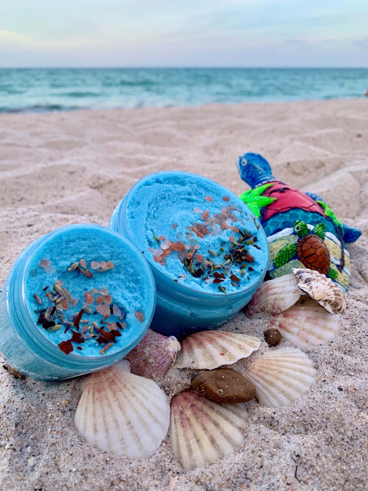 Summer Agave Bliss Foaming Body Scrub.