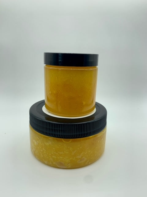 Glow Cashmere and Amber Sugar Scrub