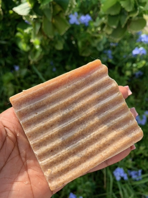 Glow Cashmere and Amber Turmeric Soap