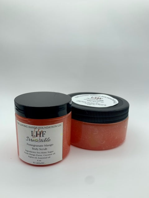 Irresistible Pomegranate and Mango Sugar Scrub