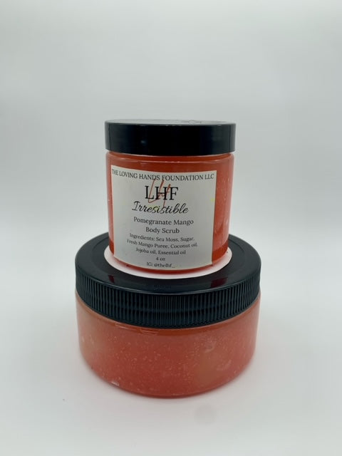 Irresistible Pomegranate and Mango Sugar Scrub
